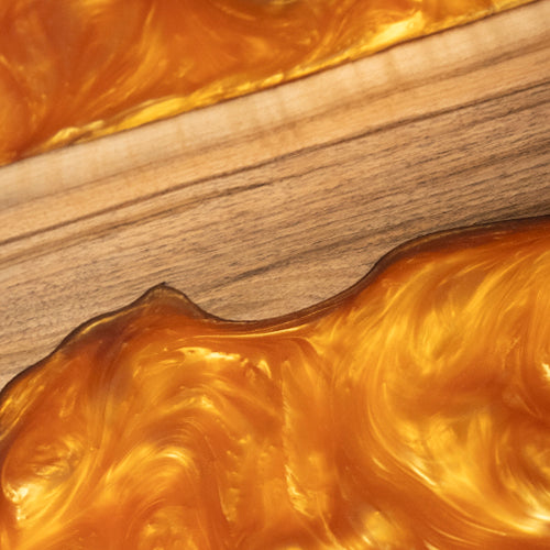 Orange mit Metallic Effekt